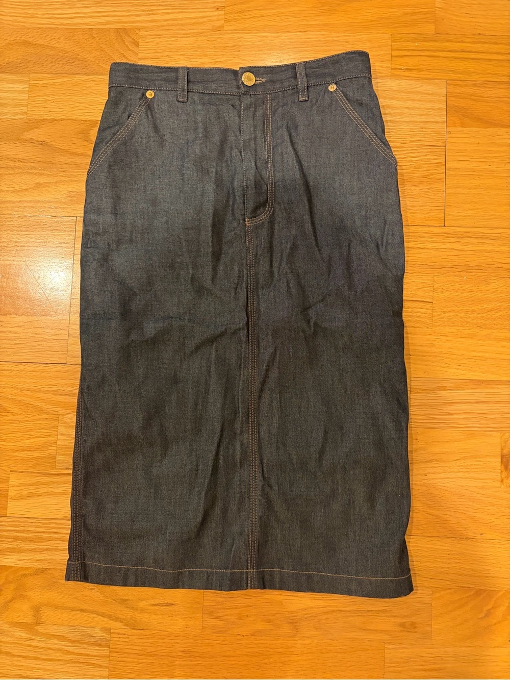 Tom Ford for Gucci Dark Blue Denim skirt size 38.